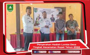 Pembinaan dan Penyerah Hadiah Lomba Desa TA 2024