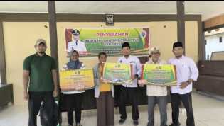 Kepala Desa langsung Pembagian BLT Dana Desa Tahap 4,5,6